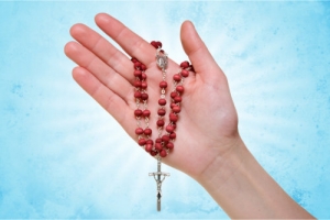 the holy rosary beads